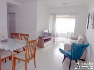 Apartamento Mobiliado com linda Vista Mar na Praia do Indaiá